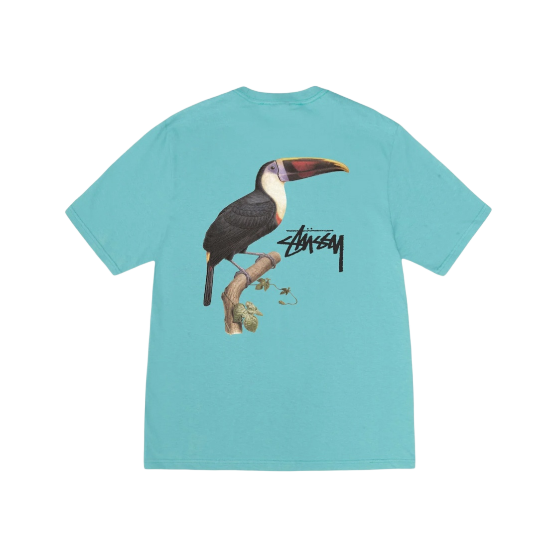 Stussy Toucan T-Shirt Ocean | eBay