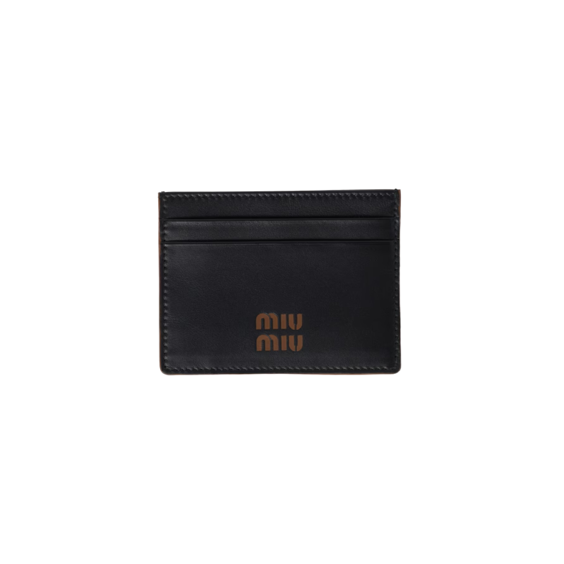 カードケース・名刺入れ Miu Miu Leather card holder Miu Miu Matelassé Nappa Leather Card Holder | Saks Fifth Avenue