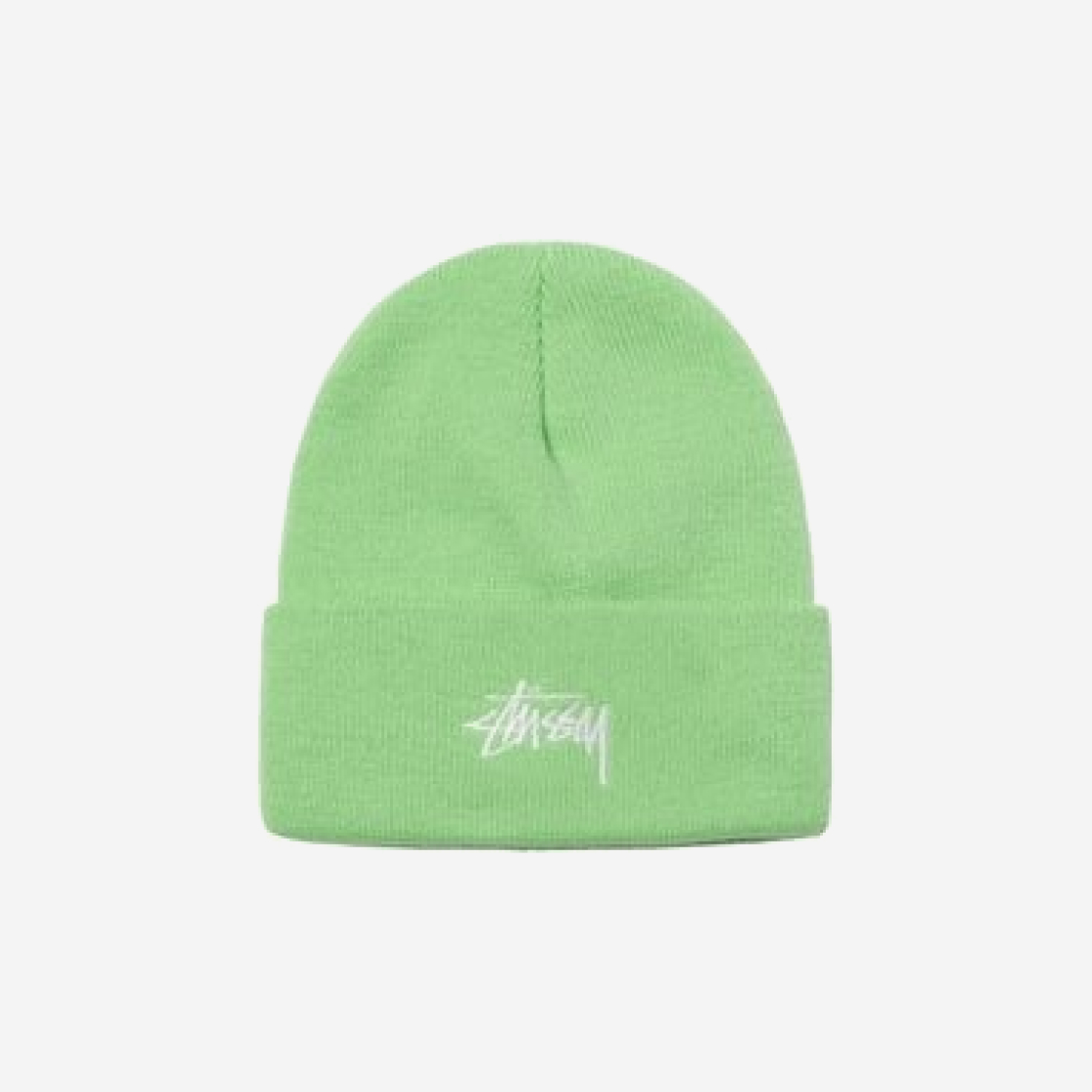 Stussy Stock Cuff Beanie Bright Green 2021 | eBay