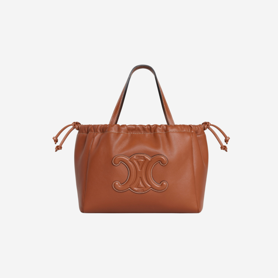 Celine Small Cabas Drawstring Cuir Triomphe in Smooth